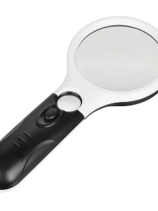 Лупа ручная увеличительная с подсветкой Орбита OT-INL19