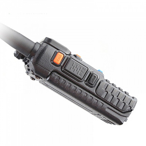 Рация Baofeng UV-5R 5W с гарнитурой черная