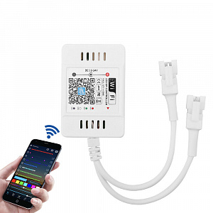 Огонек OG-LDL30-1 LED контроллер DC 12-24В (Wi-Fi, 2*RGB, 2*3PIN)