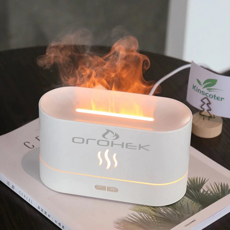 Огонек OG-HOM06 Белый увлажнитель воздуха (180мл,USB,RGB)
