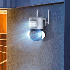 Камера видеонаблюдения уличная с сим картой и микрофоном 4 Mp Орбита OT-VNI52