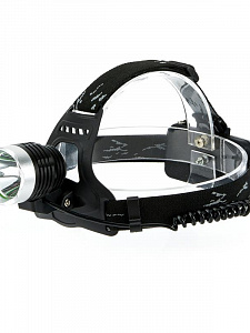 Патриот PT-FLG07 фонарь налобный (1L, 2*18650, ZOOM, Т6)