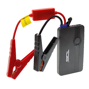 Пусковое зарядное устройство для аккумуляторов автомобиля 6000мА TDS TS-CAU53 Чёрное