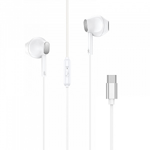 SENDEM X54 Белые наушники - гарнитура (TYPE-C)