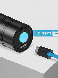 Фонарь ручной аккумуляторный, карманный Следопыт ST-FLR04