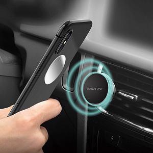 BOROFONE BH6 Черный Держатель для смартфонов магнитный (в воздуховод)