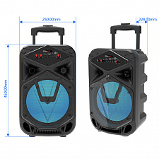 JBK-0810 активная напольная акустика (15Вт)