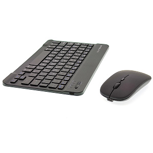 Клавиатура и мышь беспроводные Bluetooth комплект Орбита OT-PCM67 Чёрный