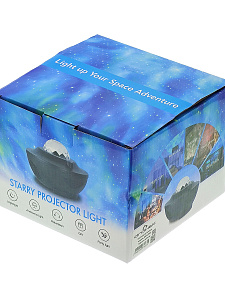 Световая установка Диско шар с лазером звёздное небо Огонёк OG-LDS30