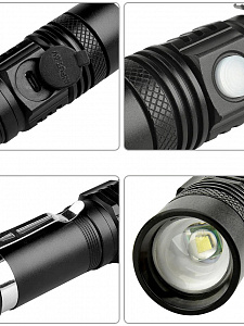 Следопыт ST-FLR08 фонарь ручной (18650, ZOOM)