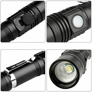 Следопыт ST-FLR08 фонарь ручной (18650, ZOOM)