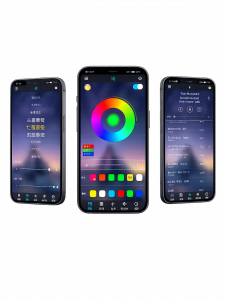 Светильник настольный декоративный для ПК RGB Огонёк OG-LDP18