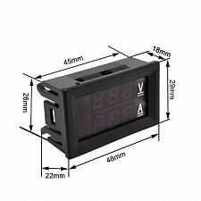 Орбита OT-INM01 вольтамперметр (УПАКОВКА 5шт)