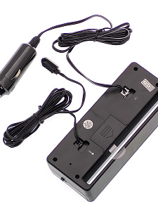 Часы автомобильные с подсветкой, вольтметром и термометром VST 7010V