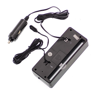 Часы автомобильные с подсветкой, вольтметром и термометром VST 7010V