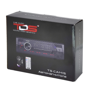TDS TS-CAM15 автомагнитола+пульт на руль (радио,USB,bluetooth)