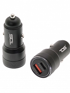 Зарядка в прикуриватель PD/QC 3.0 TDS TS-CAU55