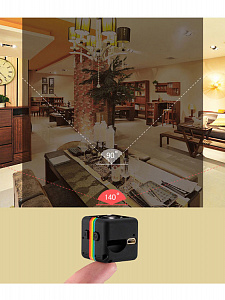 Беспроводная мини камера видеонаблюдения, аккумуляторная Орбита OT-VNG05