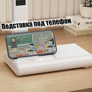 Лампа настольная для школьника с органайзером Огонёк OG-LDP40B