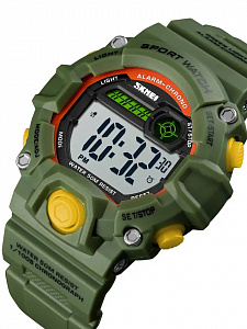 Skmei 1484 Зеленые часы наручные детские