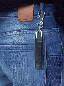 Пульт брелок универсальный для ворот, шлагбаумов, роллет частотой 433 МГц TDS TS-CAS06