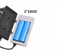 Патриот PT-FLG43 фонарь налобный (1L, 2*18650, ZOOM)