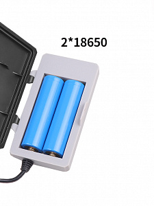 Патриот PT-FLG43 фонарь налобный (1L, 2*18650, ZOOM)