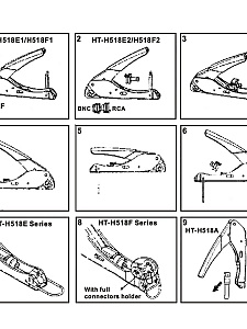 Патриот PT-INK02 Обжимной инструмент (компрессионный RCA/BNC/F)