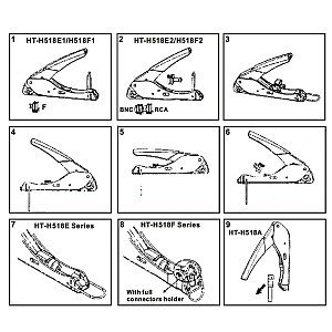 Патриот PT-INK02 Обжимной инструмент (компрессионный RCA/BNC/F)