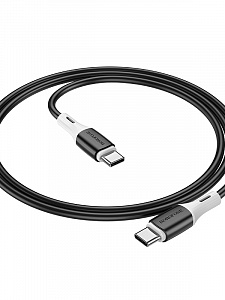BOROFONE BX79 Черный кабель PD60W (TYPE-C-TYPE-C) 1м