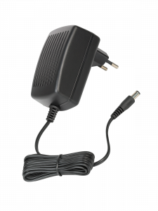 Блок питания 12В 2А универсальный адаптер сетевой со штекером 5.5х2.5 мм Орбита OT-APB107 Черный