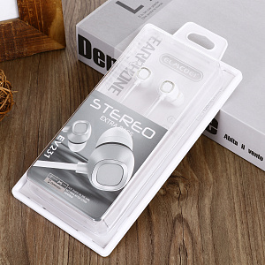 ELMCOEI EV-231 Белые наушники-гарнитура (3.5мм)