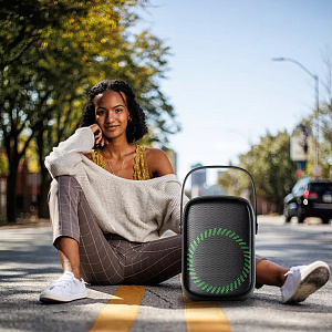 Орбита OT-SPF39 Белая активная напольная акустика