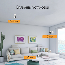 Видеоняня, камера видеонаблюдения беспроводная 2 Mp Орбита OT-VNI64 Белая