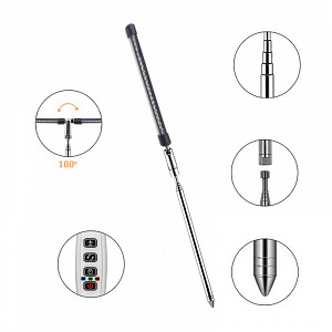 Фитолампа для растений с таймером на телескопической ноге Огонек OG-LDP16