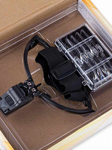 Лупа очки налобная увеличительная с подсветкой Орбита OT-INL59