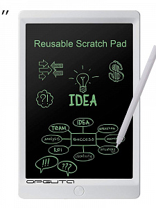 Планшет для рисования детский электронный со стилусом 10 дюймов Орбита OT-TYT02