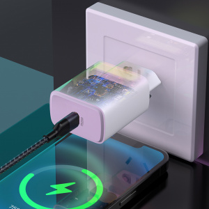 SENDEM OG33 ЗУ с TYPE-C + кабель IOS Lightning-Type-C 1.2м (PD20W, 3000mA)