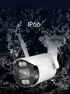 Орбита OT-VNI61 Видеокамера IP-WI-FI (1920*1080, 2Mpix, 3,6мм, пластик)