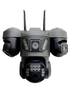 Камера видеонаблюдения Wi-Fi уличная поворотная 2 Mp*3 Орбита OT-VNI68A