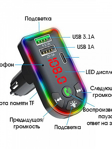 TDS TS-CAF17 модулятор RGB (Bluetooth)