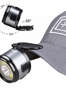 Патриот PT-FLG45 фонарь налобный (2L, аккум)