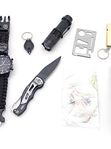 Набор для выживания туристический 8 в 1 Патриот PT-TRS10