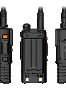 Рация Baofeng UV-5RM 10W с гарнитурой черная