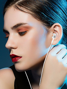 SENDEM X54 Белые наушники - гарнитура (TYPE-C)