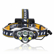 Патриот PT-FLG12 фонарь налобный (5L, 2*18650)