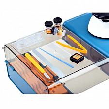 Микроскоп детский для наблюдения с кейсом в виде столика Орбита OT-INL83