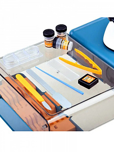 Микроскоп детский для наблюдения с кейсом в виде столика Орбита OT-INL83