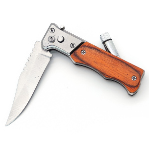 Патриот PT-TRK23 нож складной с фонариком (6.5/15,5см)