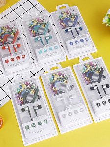 ELMCOEI EV-238 Белые наушники-гарнитура (3.5мм)